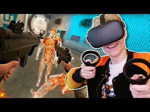 Mutton drag Falde sammen Steam Community :: Video :: Boneworks VR on the Oculus Quest (Oculus Link  Gameplay)