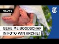 ‘Verborgen boodschap in foto Archie’
