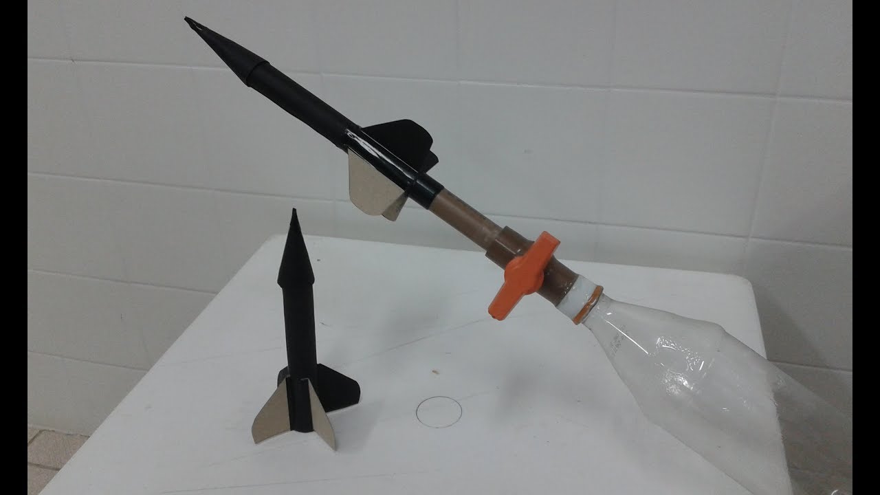 O INCRÍVEL FOGUETE DE CARTOLINA PRESSURIZADO