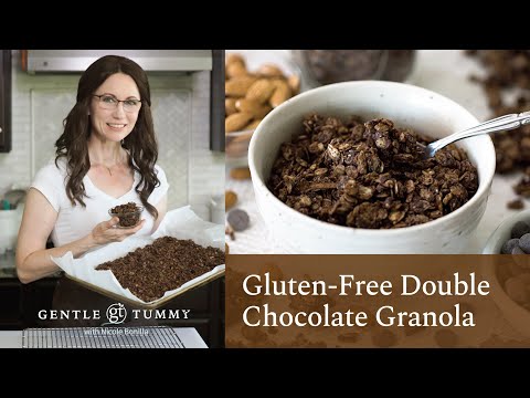 EASY Healthy Gluten-Free Double Chocolate Granola | Naturally Sweetened & Bursting with Flavor!