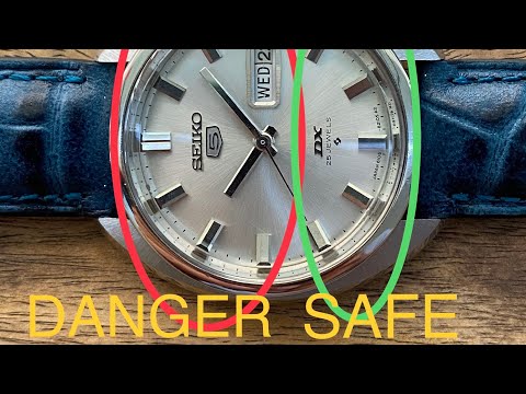 How To Set The Day/Date On a Seiko 6106 Automatic Watch Without Damaging The Function 