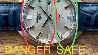 How To Set The Day/Date On a Seiko 6106 Automatic Watch Without Damaging The Function 