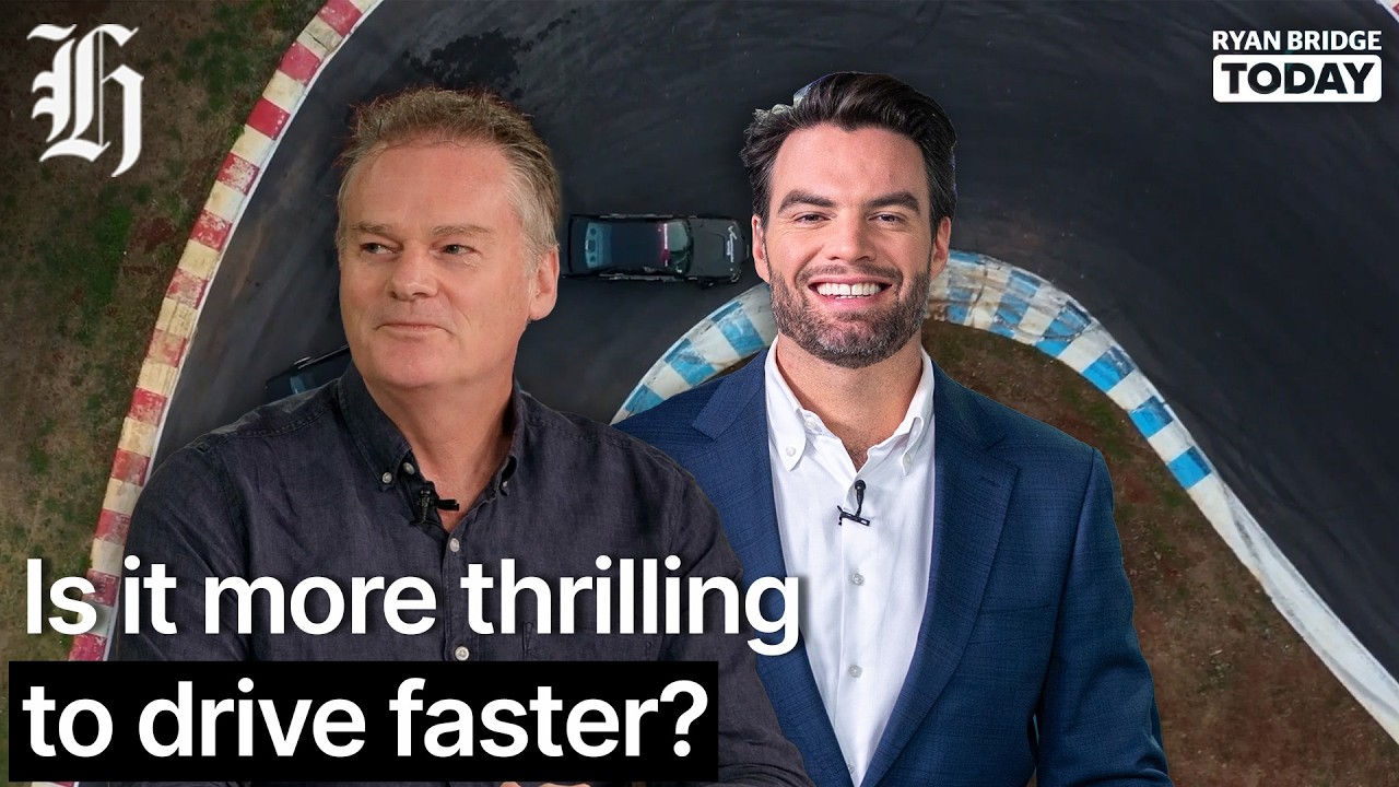 Is it more thrilling to drive faster? | Ryan Bridge TODAY
