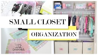 Small Closet Organization and Storage - Tips and DIY