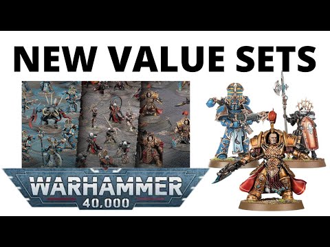Three New 'Start Collecting' Style Boxes Unveiled for Custodes, Sisters and Thousand Sons