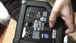 Video thumbnail for Kustom KPC4P Powered 50 watt monitor speaker unboxing by Zar's Variety Channel