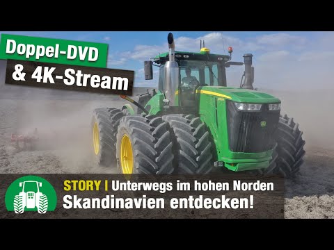 Landwirtschaft in Skandinavien 4K-Trailer | Doppel-DVD & 4K-Videostream | Traktoren & Landmaschinen