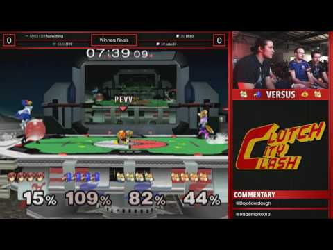CCC - Mew2King + SFAT vs Jake13 + Uncle Mojo - Winners Finals Melee