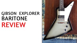 Video thumbnail for Gibson Baritone Explorer Review by Ministry of Guitar