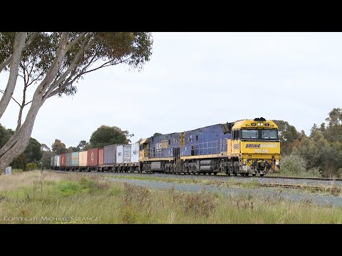 3AM5 Pacific National Intermodal Container Freight Train (29/9/2021) - PoathTV Australian Railways