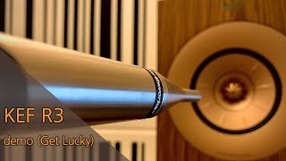 Video thumbnail for KEF R3 Sound demo  ( Get Lucky ) by b k