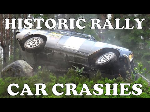 Historic Rally Cars Crash Compilation [HD]