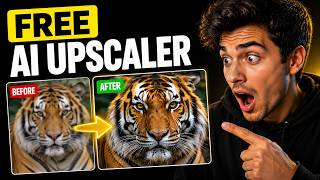 Forget Paid Upscalers! This Free AI Upscaler Gave That Sharpest Results