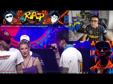 JESSE PUNGAZ LE TIRA🩸 AL PIEZAS🧩 EN LA FINAL NACIONAL DE ARGENTINA RED BULL🔥 🇦🇷 VS LARRIX🔥 Reacción😯