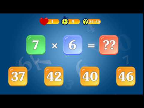 Multiplication Table 2x2 Video