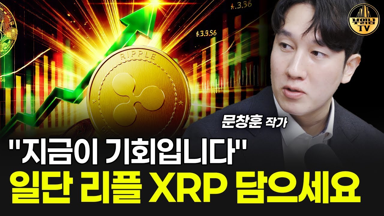 "지금이 기회입니다" 일단 리플 XRP 담으세요 [문창훈 작가 2부]