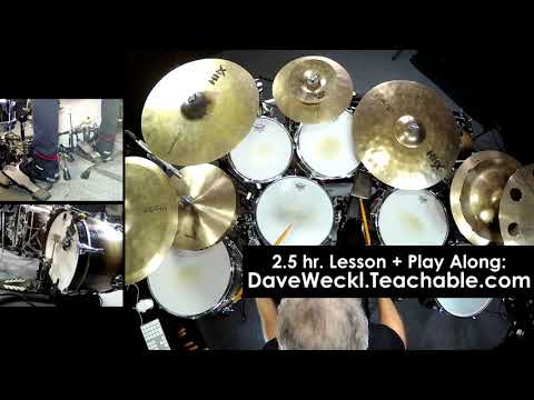 Dave Weckl "Tiempo de Festival" Lesson Promo 1