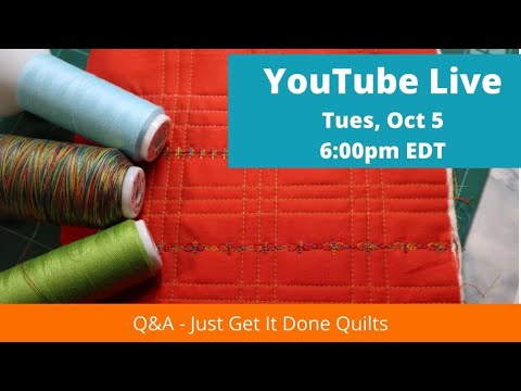Youtube Live Q&A Oct 5th, 2021