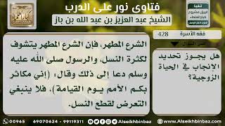 صورة 428 - حكم تحديد الإنجاب في الحياة الزوجية - نور على الدرب