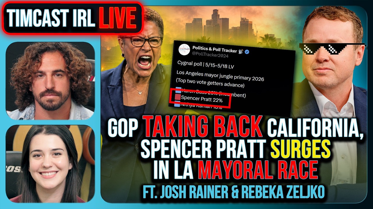 GOP Taking BACK California, Spencer Pratt SURGES In LA Mayoral Race | Timcast IRL