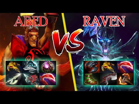 EG.ABED VS FNATIC.RAVEN - CRAZY 11KMMR VS 10KMMR HARD GAME BATTLE DOTA 2