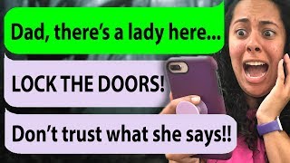 My STALKER  thinks I&#39;m her daughter! (Father Figure | Cliffhanger Texting Stories)