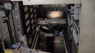 Tape Library Robot Running + time Lapse :o)