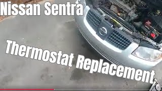 2000-2006 Nissan Sentra Thermostat Replacement