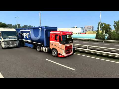 Euro Truck Simulator 2 1.48 - ProMods 2.66 - Volvo FH - Gothenburg (SE) to Szczecin (PL) - 4K UHD