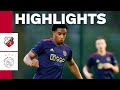 Highlights Jong FC Utrecht - Jong Ajax | Keuken Kampioen Divisie