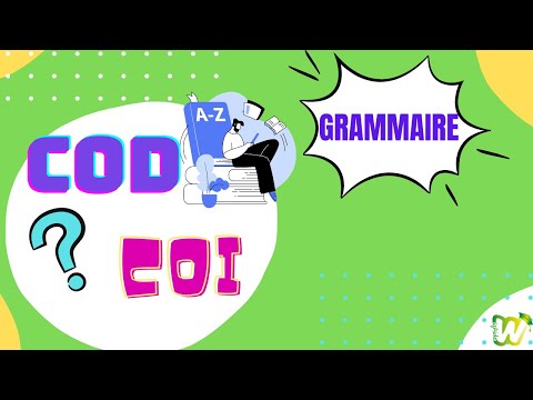 Grammaire - COD et COI Explications/exercice