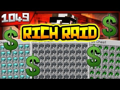 TheCampingRusher - Fortnite - Minecraft FACTIONS Server Lets Play - $100 MILLION RICHEST RAID!! - Ep. 1049 ( Minecraft Faction )