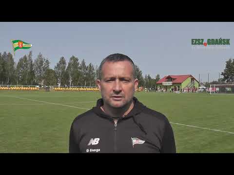 Trener Dominik Czajka po meczu Gwiazda Karsin VS. Lechia II Gdańsk