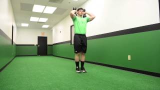 331. Dumbbell Front Reverse Lunge