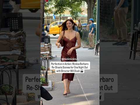 Perfection in Action: Monica Barbaro Re-Shoots Scenes for One Night Only with Director Will Gluck 🎬