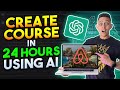 ChatGPT Created An ENTIRE Online Course Videos In A DAY