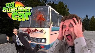 DRUNK IN PUBLIC TRANSPORT - My Summer Car Gameplay Part 6