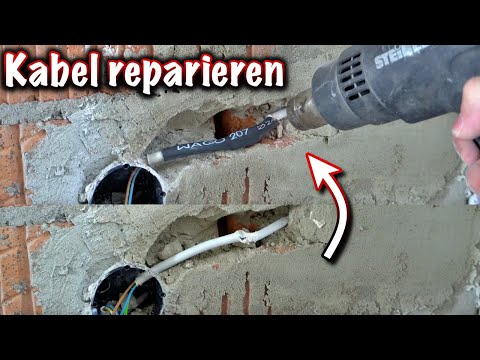 Drilled through a cable? WAGO cable repair kit! ElektroM