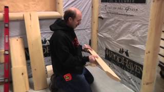 WoodHaven Log & Lumber Installation--Presiding and Siding
