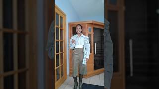 HOW TO WEAR SHORTS IN WINTER! 🥶 #ootd #fashion