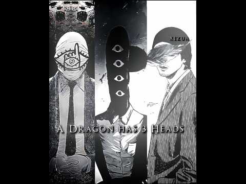 A Dragon has 3 Heads / Pun Pun / Homunculus / 20th century boys /Manga edit #friend #nakoshi #punpun