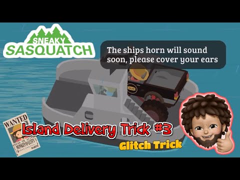 Sneaky Sasquatch - Island Delivery Trick #3 - Glitch Trick