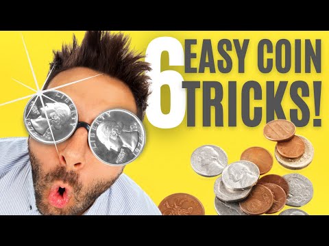 FOOL YOUR FRIENDS WITH 6 EASY COIN TRICKS! #cointricks #easymagictricks #coinmagictrick