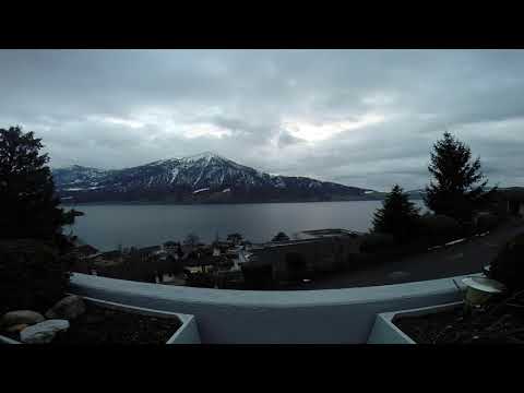 Zeitrafferaufnahme Walchwil/Zugersee