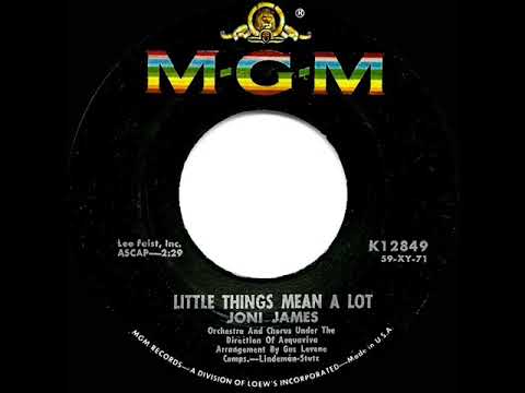 1960 HITS ARCHIVE: Little Things Mean A Lot - Joni James