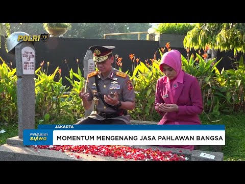 KETUA DAN MAHASISWA STIK LEMDIKLAT POLRI ZIARAH KE MAKAM PAHLAWAN KALIBATA