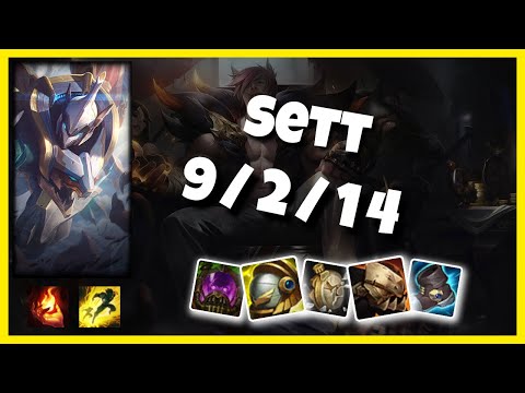Sett 11.3 Gameplay Challenger Replay S11 Support (9/2/14) - KOREAN