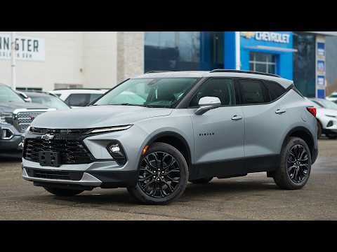 2026 Chevrolet Blazer True North AWD in Gray for sale at Salmon Arm Chevrolet Buick GMC in Salmon Arm, BC