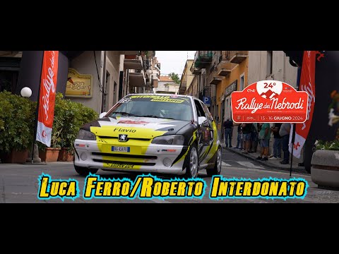 Rally dei Nebrodi 2024 - Luca Ferro/Roberto Interdonato (Peugeot 106 Rally)