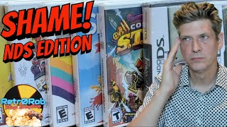 Nothing Quite as Sad as My Nintendo DS and 3DS Wall of Shame